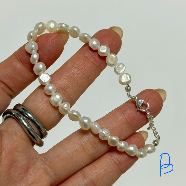 [새상품] 담수 진주 팔찌 4종--2
