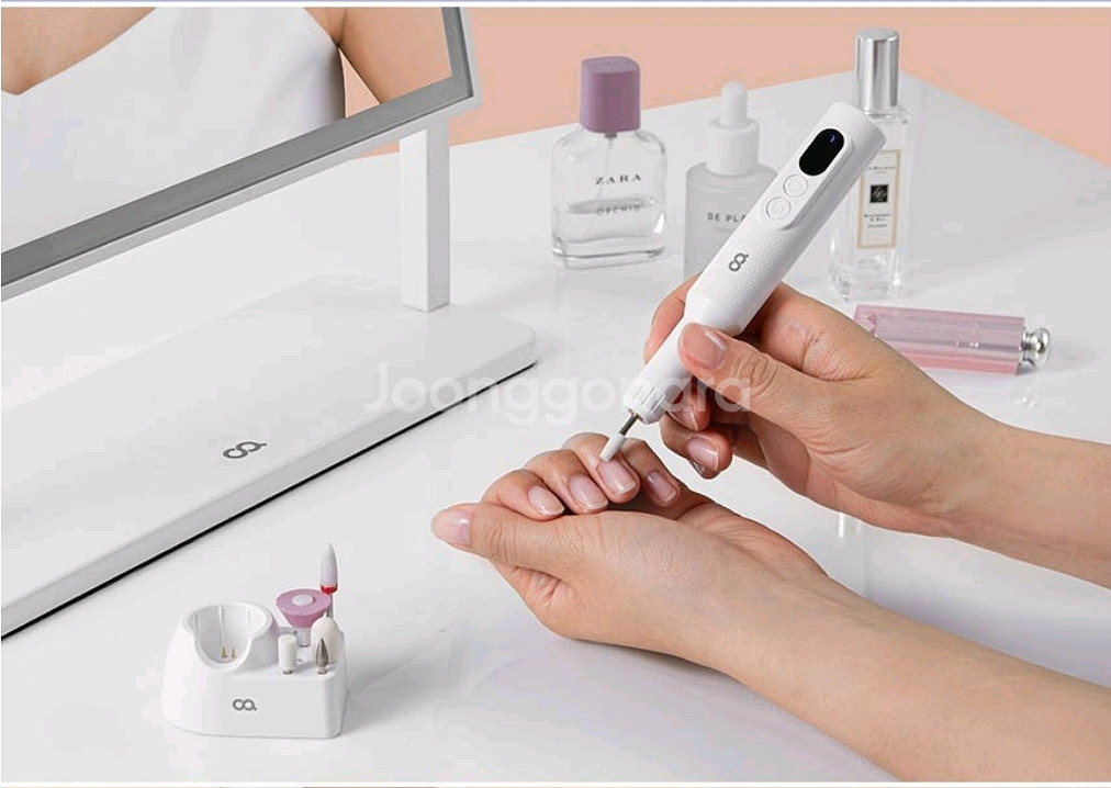 오아 무선 전동 쏙오프 이지 네일드릴+비트세트--4