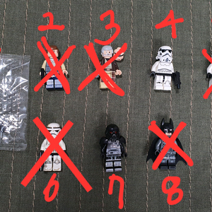 레고 스타워즈 미니피규어 캐슬 망토 폴리백 30005