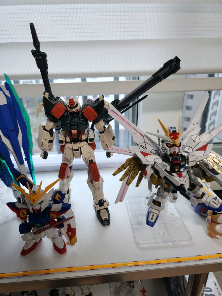 반다이 건담 MG SD 10종--2