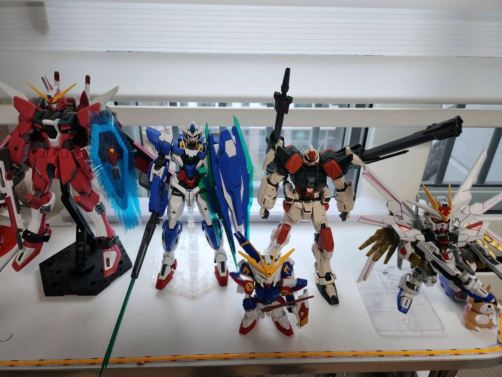 반다이 건담 MG SD 10종--5