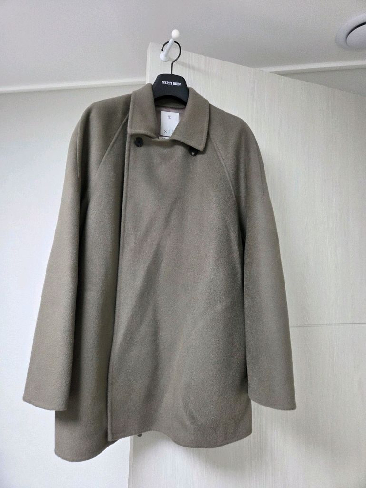 시에 델라 핸드메이드 루즈 코트 스탠다드 토프브라운 이미지