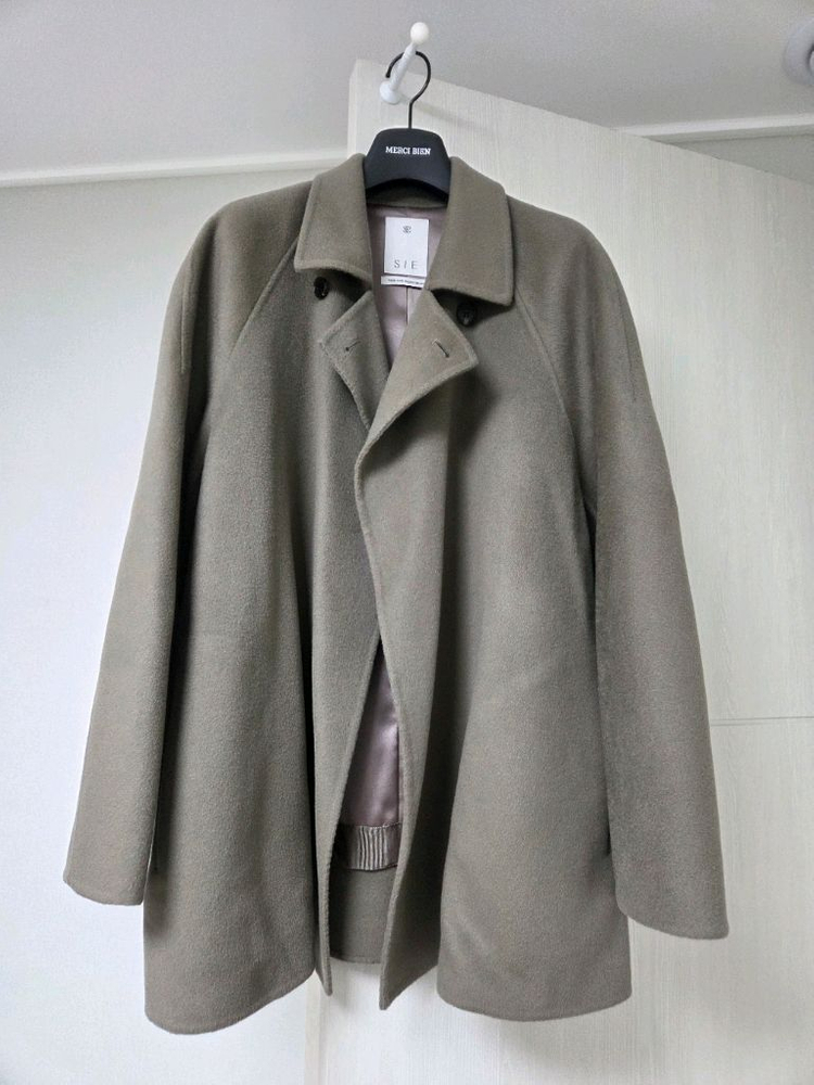 시에 델라 핸드메이드 루즈 코트 스탠다드 토프브라운 이미지