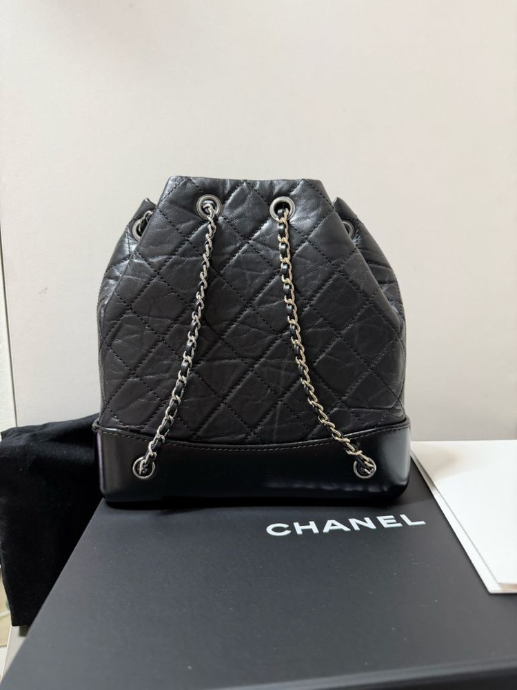 샤넬 가브리엘백팩 스몰 내장칩--4