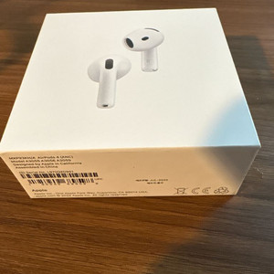 애플 에어팟 4 액티브 노이즈 캔슬링(25년 7월 제조) 이미지