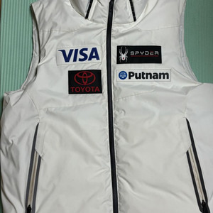 스파이더 조끼 패딩