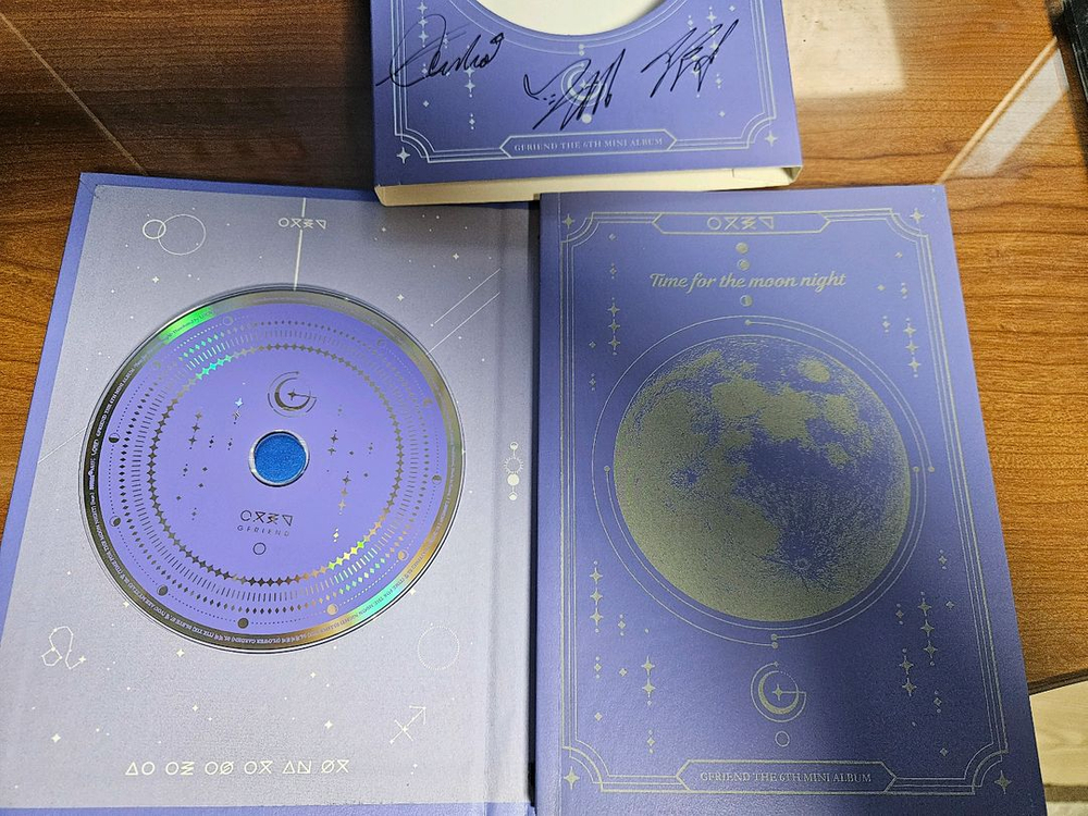 여자친구 친필 싸인앨범 6집 미니앨범 비매품 이미지