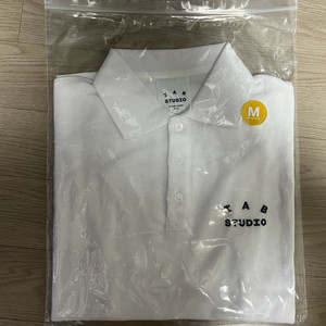 아이앱 피케 티셔츠 화이트 네이비 M , L사이즈 판매