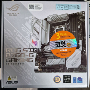 ASUS B760-G GAMING WIFI DDR5 메인보드 판매합니다