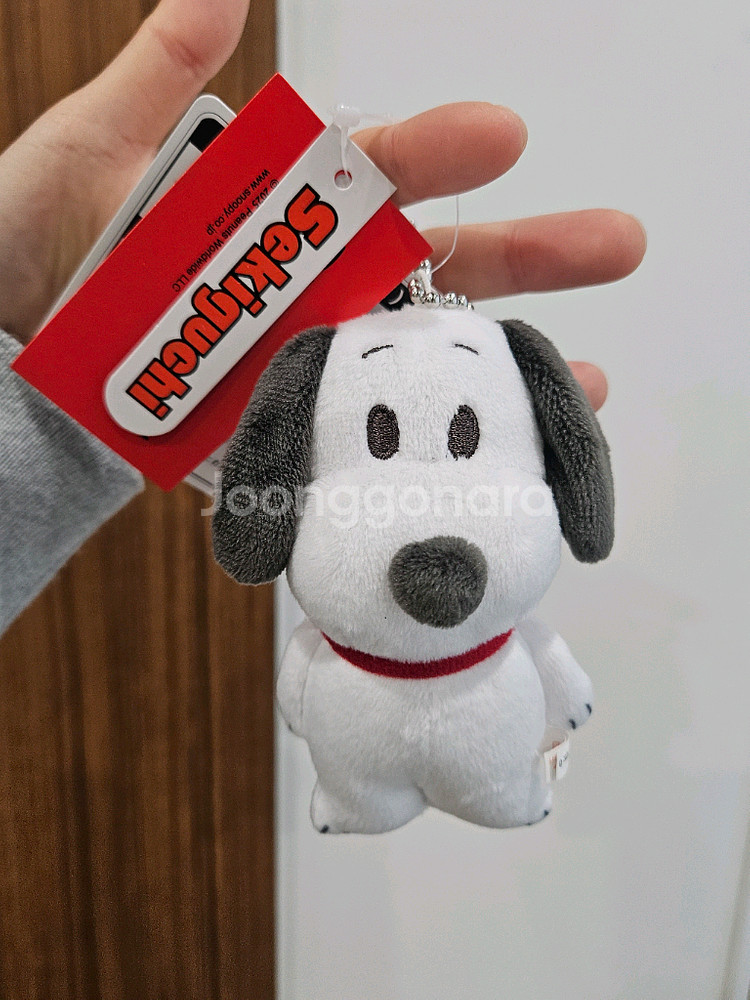 일본정품 세키구치 스누피 인형 키링 봉제인형--7