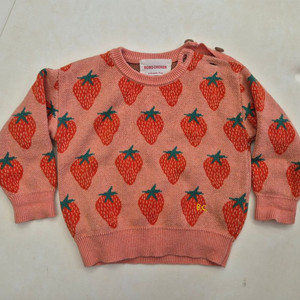 보보쇼즈 딸기니트 6-12