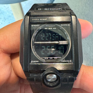 [초희귀 매물] 단종 모델, 실사용 가능한 빈티지 지샥 g8100 블랙 이미지