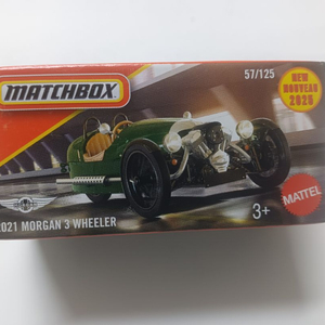 매치박스 모건 3휠러 삼륜차 딥그린 다이캐스트 레어템 미개봉 새상품 이미지