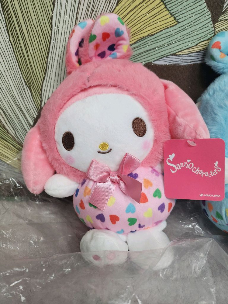 일본정품 산리오 쿠로미, 시나모롤, 마이멜로디 중형인형--1