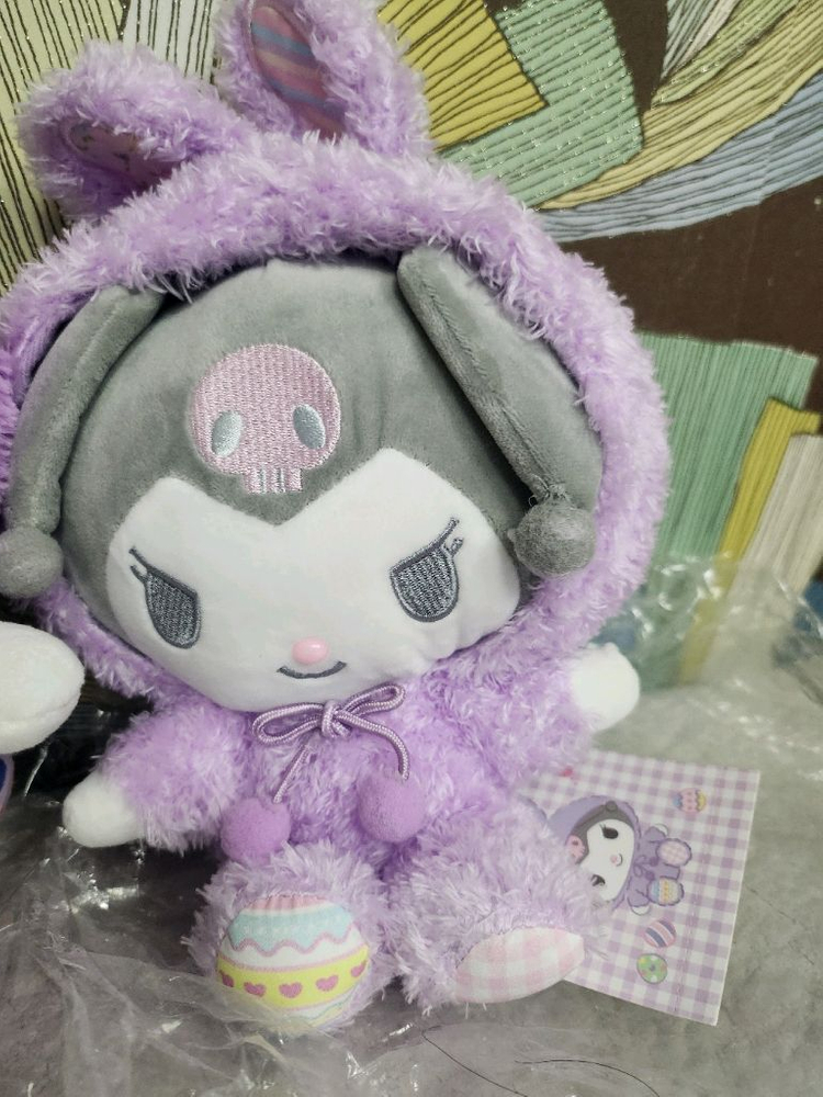 일본정품 산리오 쿠로미, 시나모롤, 마이멜로디 중형인형--4