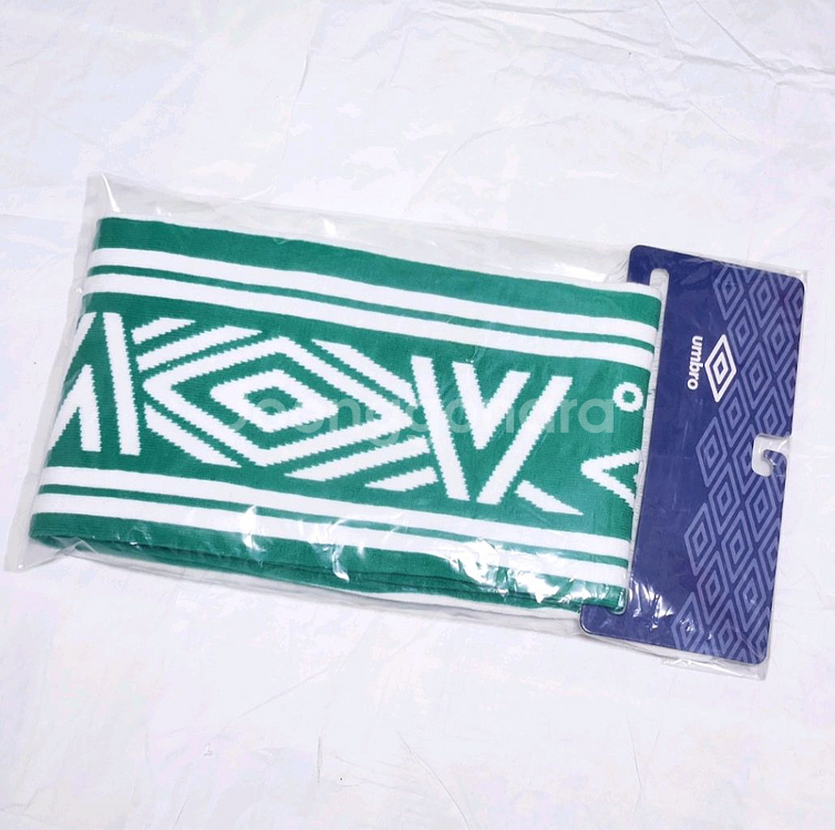 (새상품)베르더브레멘 축구 니트 머플러 스카프 엄브로--4