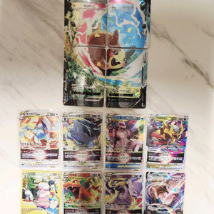 포켓몬카드 뮤 리자몽 뮤츠 에브이 님피아 제라오라, V-union, SR, VSTAR, CHR 30장 이상 일괄
