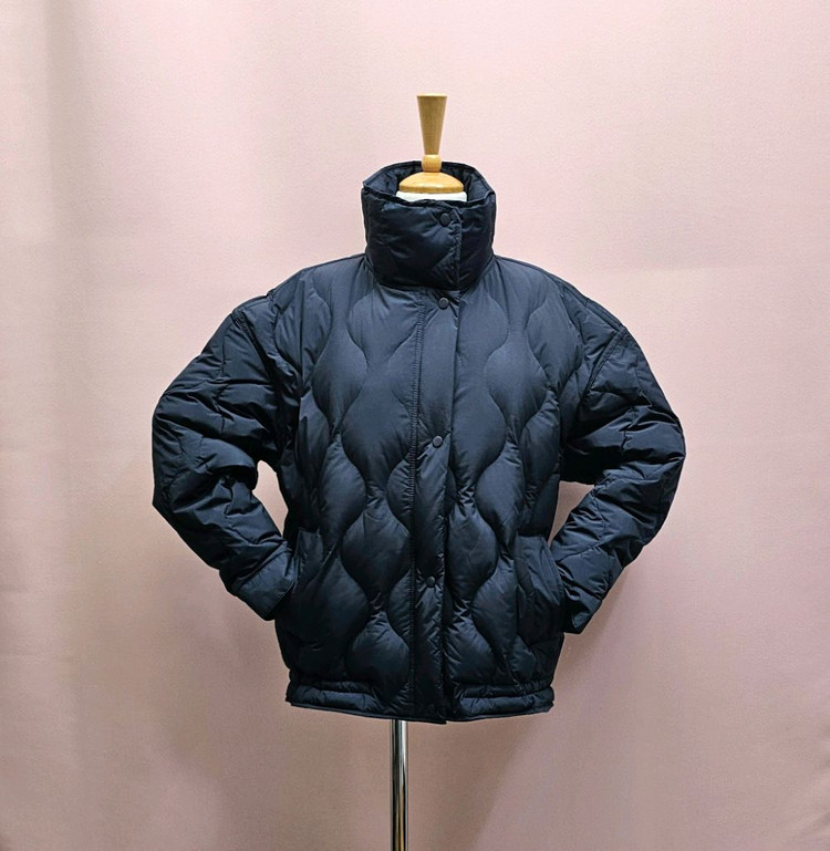 벤시몽 구스다운 패딩 구스 머플러 세트--4