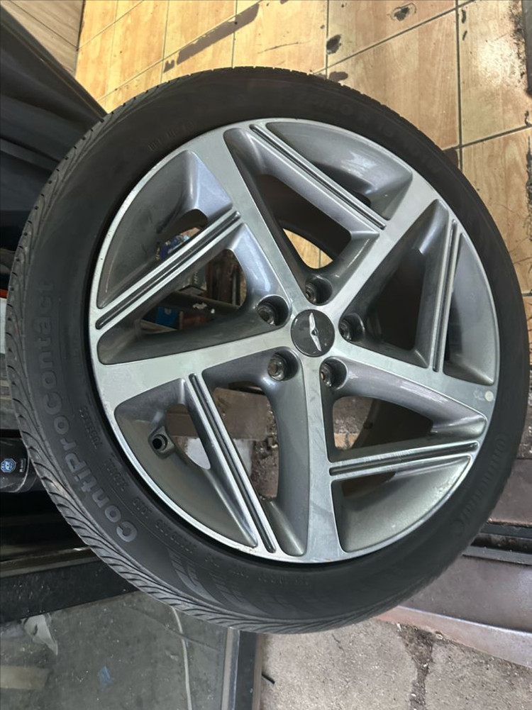 제네시스 g80 rg3 순정19인치스포츠휠--1