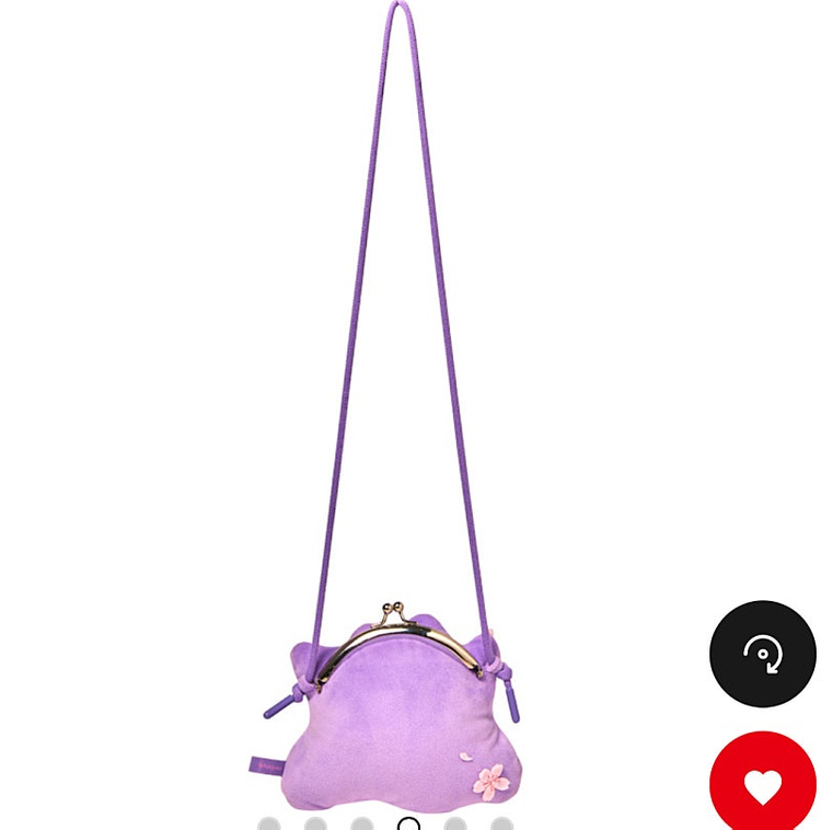 벚꽃 메타몽 잠실 팝업 인형 파우치 가방 이미지