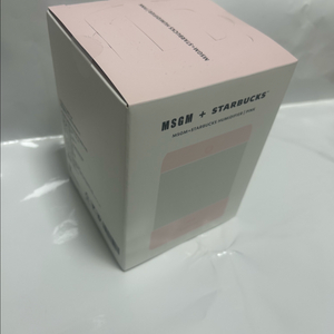 MSGM+스타벅스 가습기 핑크 새상품 미개봉상품