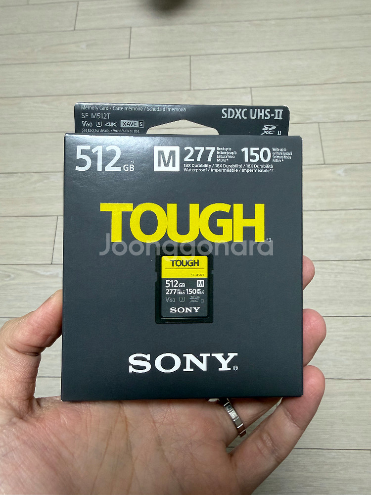 소니 터프 SD카드 512GB SF-M512T--5