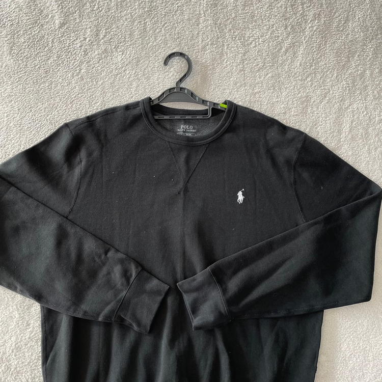 폴로 블랙 맨투맨 L--1