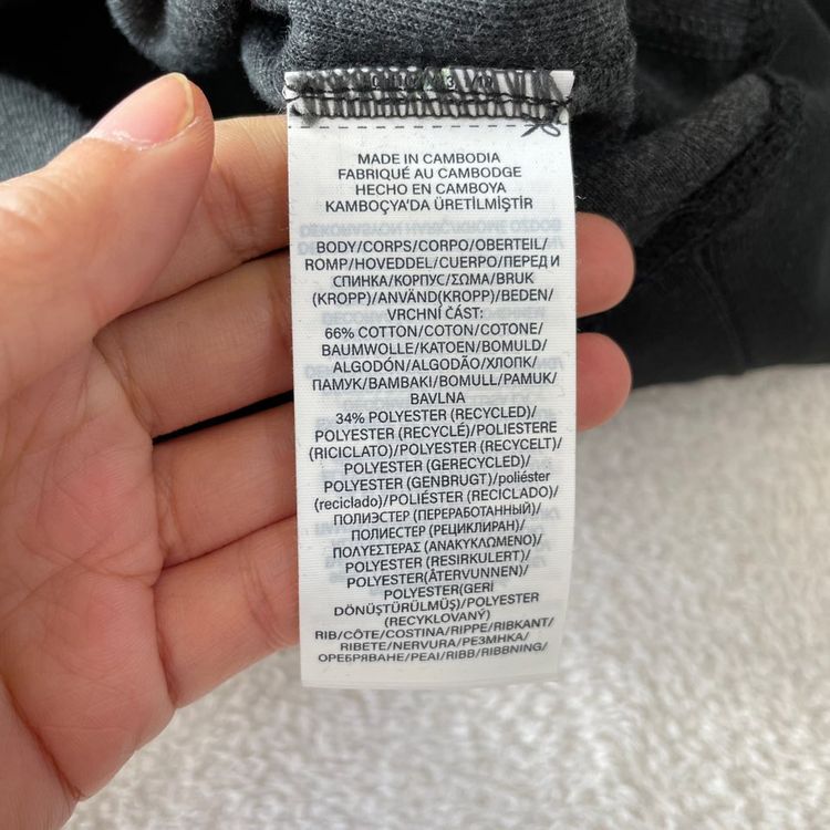 폴로 블랙 맨투맨 L--6