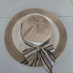 리본 밀짚모자