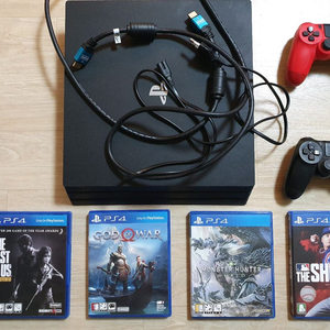 PS4 Pro 1TB 본체 + 게임 4종 세트