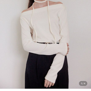 [새상품] 유어네임히얼 슬림이 타이 티셔츠