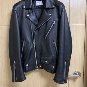 로파이 램스킨 양가죽 라이더자켓