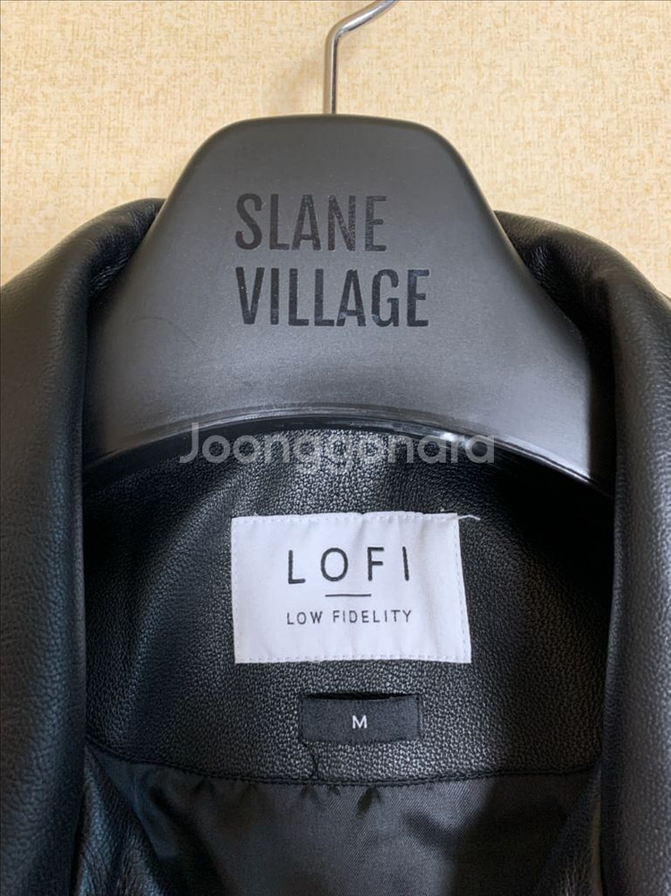 로파이 램스킨 양가죽 라이더자켓--1