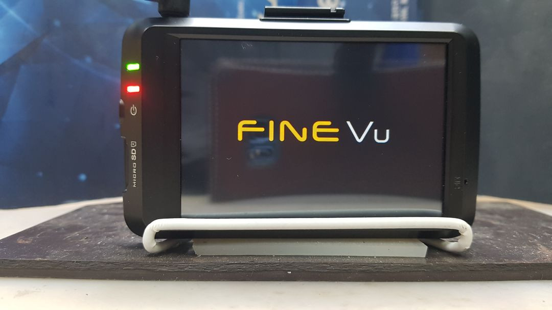 정비된 파인뷰 X50 앞쪽 본체만.--2