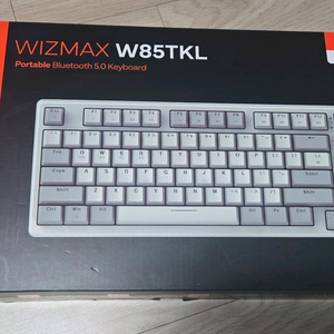 마이크로닉스 WIZMAX W85TKL 한국어 키보드 새상품 택포