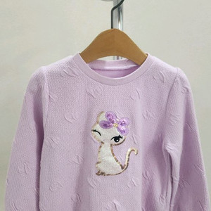 프렌치캣 맨투맨 티셔츠 110