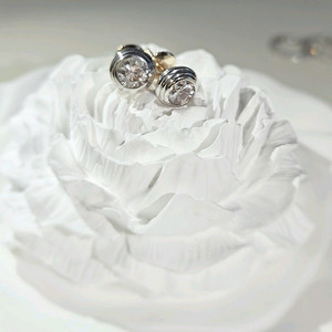 14k랩다이아5부귀걸이