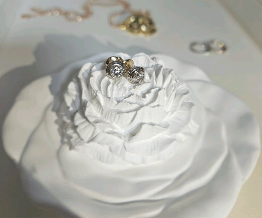 14k랩다이아5부귀걸이--5