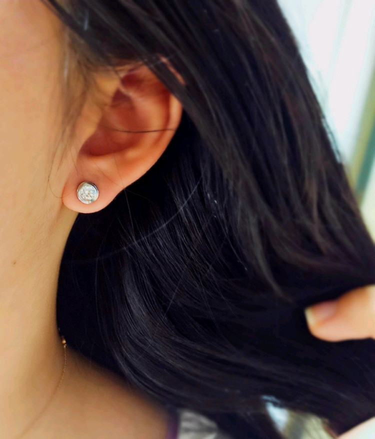 14k랩다이아5부귀걸이--9