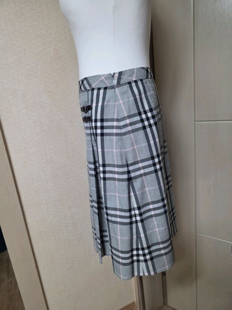 버버리 정품 스커트--1