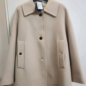 한섬 시스템 캐시미어 블렌드 발마칸 코트