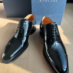 DIOR 정품 새제품 디올 타임리스 옥스포드 캡토 남성 구두 42 이미지