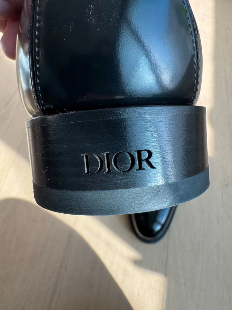 DIOR 정품 새제품 디올 타임리스 옥스포드 캡토 남성 구두 42 이미지