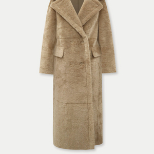 새상품) 칙스라벨 센느 시어링 롱 무스탕 (막스마라 테디베어 코트st) 이미지