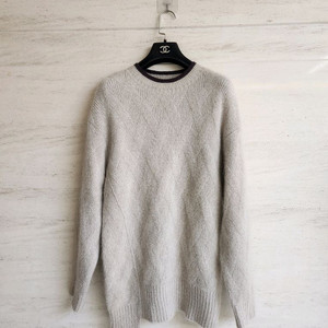 한섬 오브제 모헤어 울니트 탑 90사이즈