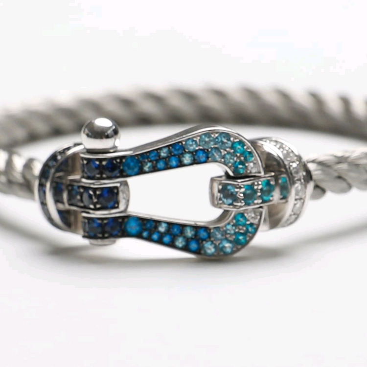 프레드 포스텐 화골 라지 블루스톤&다이아 풀파베 이미지