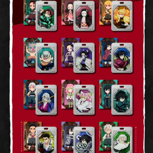 CGV 귀멸의칼날 메탈키링 세트 12종 이미지