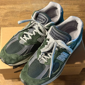 뉴발란스 991v2 콤부그린 270 사이즈