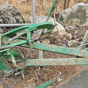 트랙터 유압 3련 논 쟁기