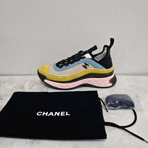 샤넬 믹스드파이버 스니커즈 신발 35사이즈 225 230 판매